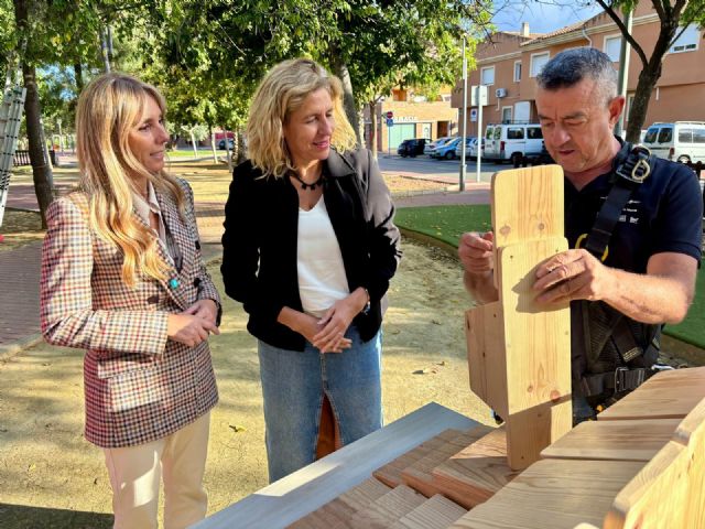 Alumnos del Servicio de Empleo fabrican e instalan cajas nido en El Esparragal para potenciar la biodiversidad y el control natural de plagas - 2, Foto 2
