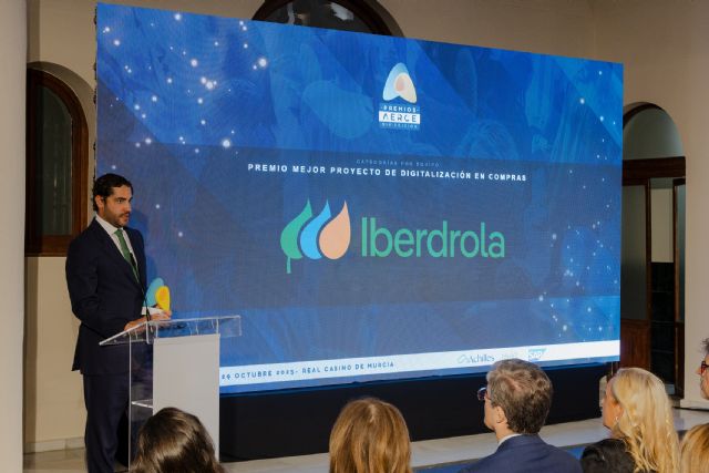 Iberdrola, premiada por AERCE al Mejor Proyecto de Digitalización en Compras - 2, Foto 2