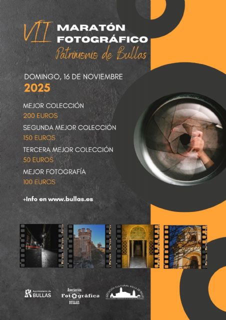 El VII Maratón Fotográfico Patrimonio de Bullas se celebrará el domingo 16 de noviembre - 1, Foto 1
