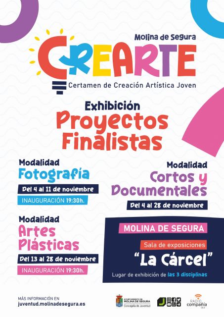 La Concejalía de Juventud llevará a cabo la exposición multidisciplinar de obras finalistas del CREARTE 2025 - 1, Foto 1