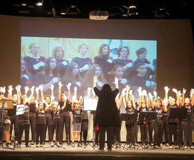 El Coro de Churra adelanta la Navidad con un concierto en el Auditorio regional - 1, Foto 1