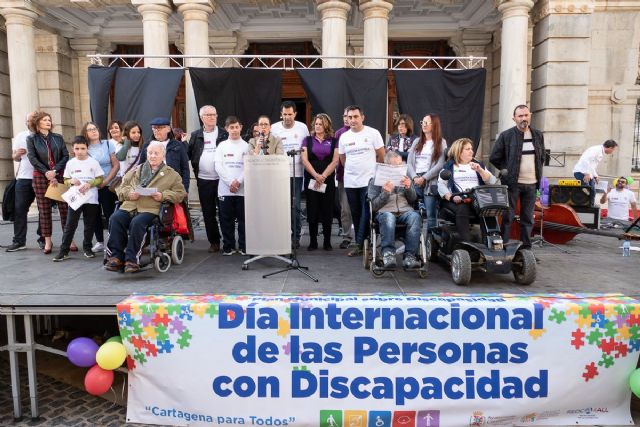 Cartagena celebra el Día de la Discapacidad con el lema Todos somos capaces de todo - 1, Foto 1