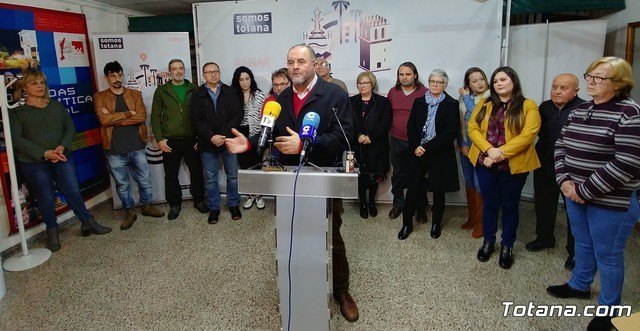 Juan José Cánovas queda ratificado como candidato a la Alcaldía para las municipales de 2019, Foto 1