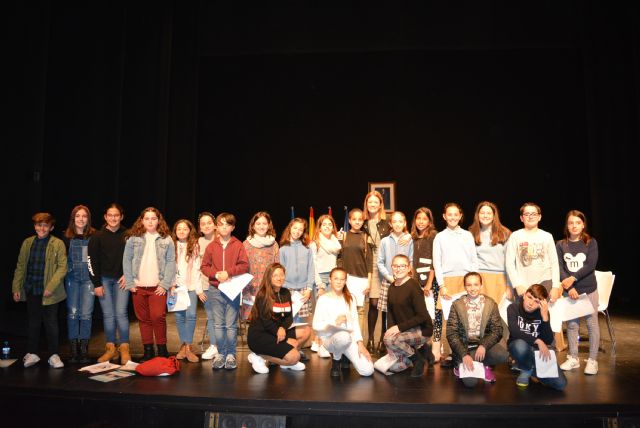 Los escolares aguileños participan en un Pleno Infantil incluido en los actos programados con motivo del 40 aniversario de la Constitución - 3, Foto 3