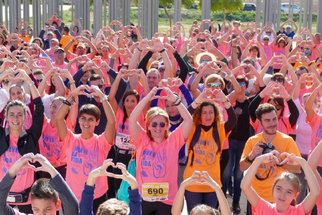 Una marea rosa marcha por El Algar en beneficio a los enfermos de cáncer - 1, Foto 1