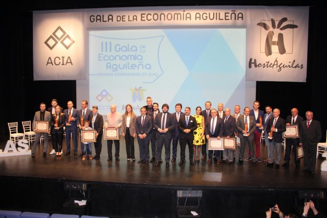 ACIA y HosteÁguilas entregan los premios empresariales 2019 en la III Gala de la Economía Aguileña - 1, Foto 1