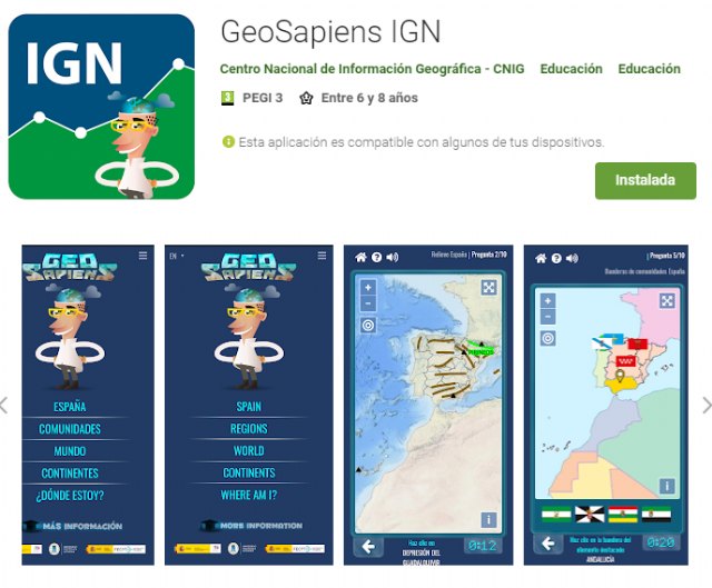 Novedad: la nueva app del IGN-CNIG - 1, Foto 1