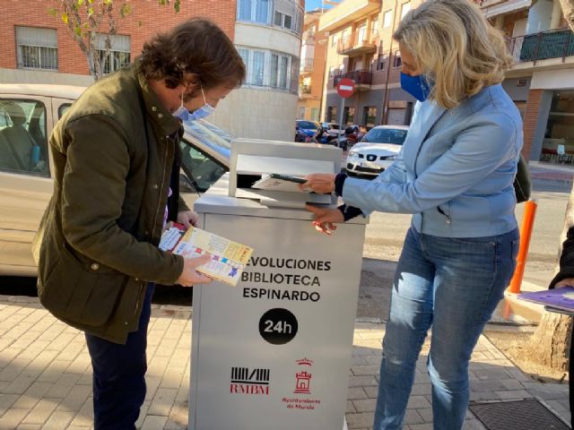 Un buzón exterior permitirá a los usuarios de la Biblioteca de Espinardo devolver sus obras prestadas a cualquier hora del día - 2, Foto 2