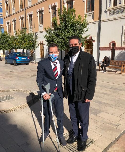 El alcantarillero Mateo Mateos recibe el premio de la Discapacidad de la Región de Murcia - 1, Foto 1