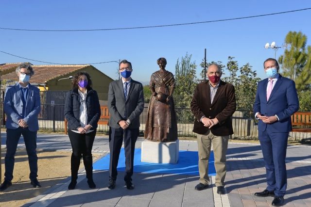 El homenaje a la Mujer Huertana de José Hernández, parada obligada en la Vía Verde a su paso por Los Ramos - 4, Foto 4
