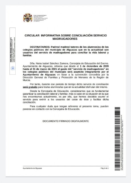 Servicio de conciliación en los CEIP Monte Anaor y Virgen del Carmen gratuito - 1, Foto 1