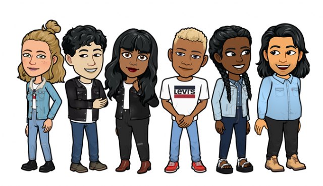 Snapchat lanza una nueva colección digital de Levi’s® x Bitmoji - 1, Foto 1