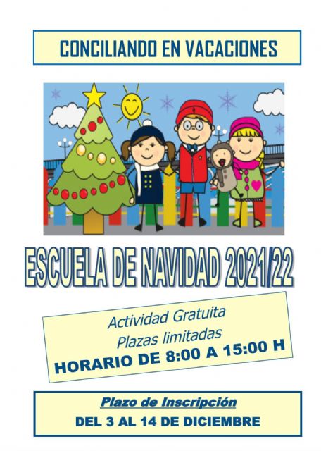 Abierto Plazo de Inscripción - Escuela de Navidad 2021/22 - 2, Foto 2