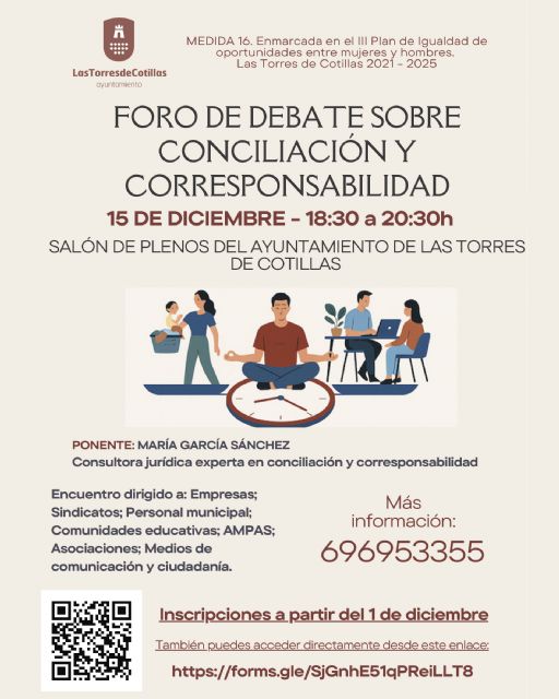 La Concejalía de Políticas Sociales propone un foro para debatir sobre conciliación y corresponsabilidad - 1, Foto 1