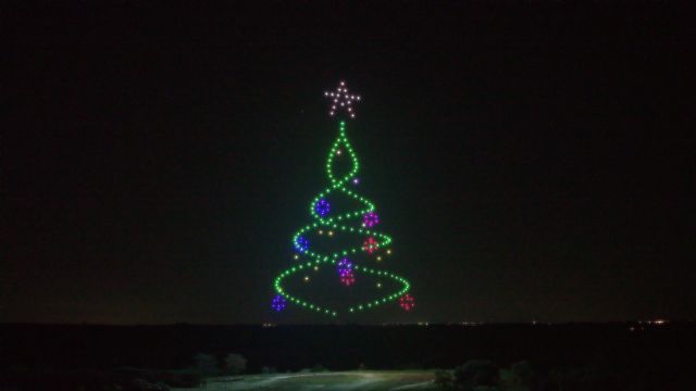 Cartagena dará la bienvenida a la Navidad un espectáculo de 220 drones y 18 pirodrones - 1, Foto 1