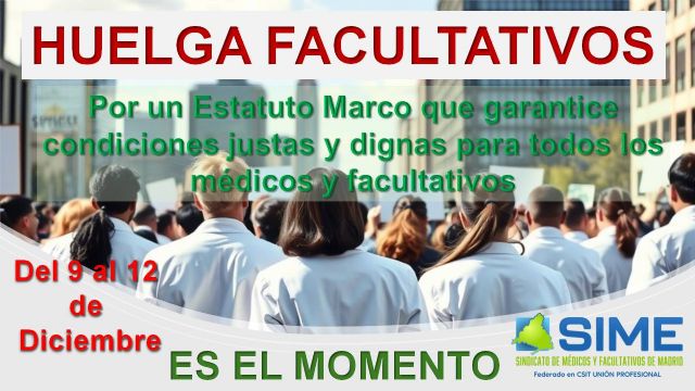Huelga médica en Madrid: los facultativos paran del 9 al 12 de diciembre por un Estatuto propio y condiciones dignas - 1, Foto 1