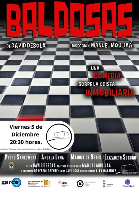 El actor aguileño Manuel Rodríguez de Vera sube al escenario del Auditorio la comedia Baldosas - 4, Foto 4