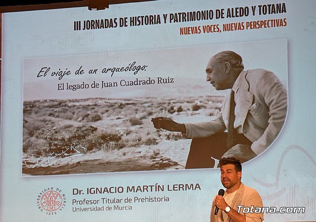 Se abre el plazo para la presentación de adhesiones al expediente para la concesión de una calle de la Ciudad de Totana al arqueólogo Juan Cuadrado Ruiz, Foto 1