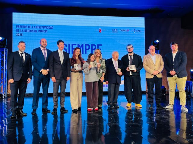 Molina de Segura acoge la entrega de los Premios de la Discapacidad Región de Murcia 2025 en un acto celebrado en el MUDEM - 2, Foto 2