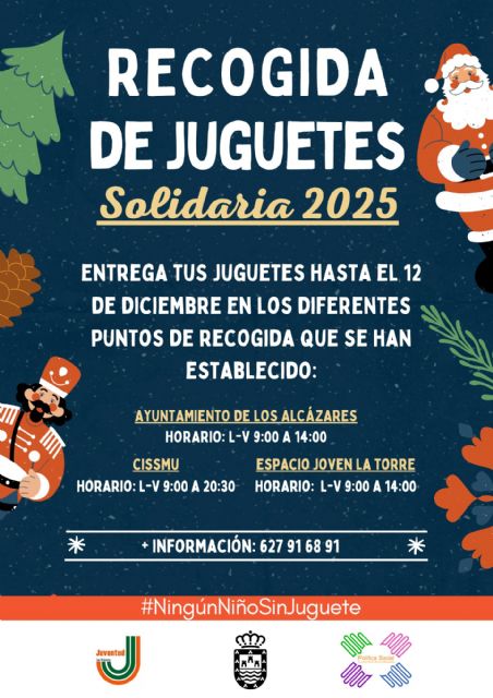 Arranca en Los Alcázares la recogida solidaria de juguetes para que ningún niño se quede sin regalo estas fiestas - 1, Foto 1