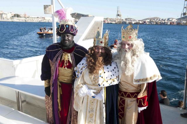 Los Reyes Magos llegan el viernes a Cartagena por barco - 1, Foto 1