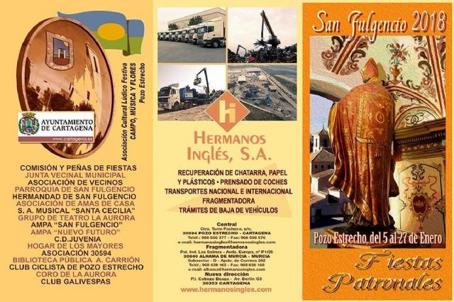 Pozo Estrecho festeja a San Fulgencio del 5 al 27 de enero - 1, Foto 1