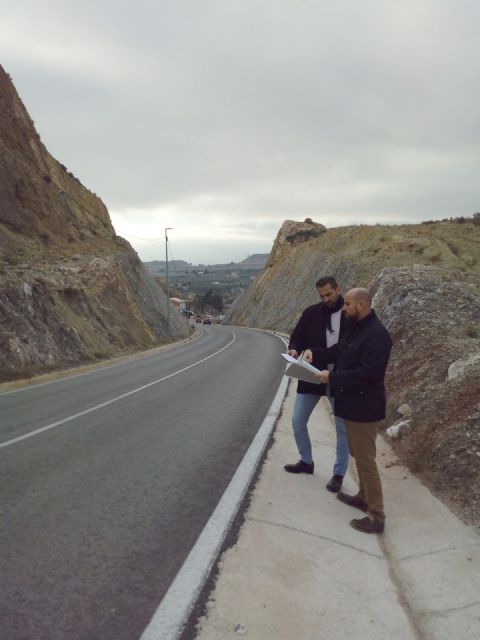 Fomento saca a licitación las obras de mejora de la protección de la carretera que conecta Abarán y Blanca - 1, Foto 1