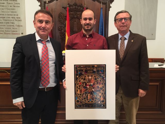 El arquitecto David Galbis Soto se impone en el VII Concurso de Carteles de Semana Santa de Lorca con su obra El arte de la Pasión - 1, Foto 1
