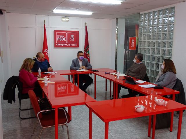 Manuel Torres y Pedro Saura se reúnen para planificar el trabajo de los próximos meses en los asuntos importantes de Cartagena - 4, Foto 4