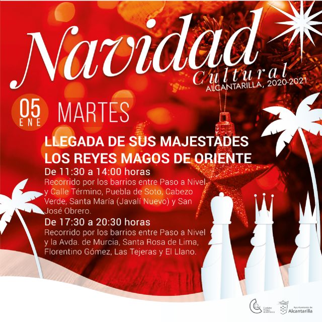 Los Reyes Magos llegan a Alcantarilla en avión y aterrizan en la Base Aérea - 1, Foto 1