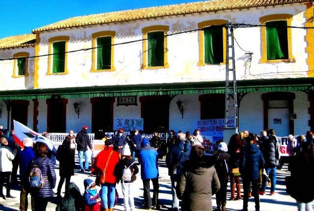 Las comarcas del sureste inician el Año Europeo del Ferrocarril 2021 exigiendo al Gobierno de España el tren Lorca Almanzora Baza Guadix - 1, Foto 1