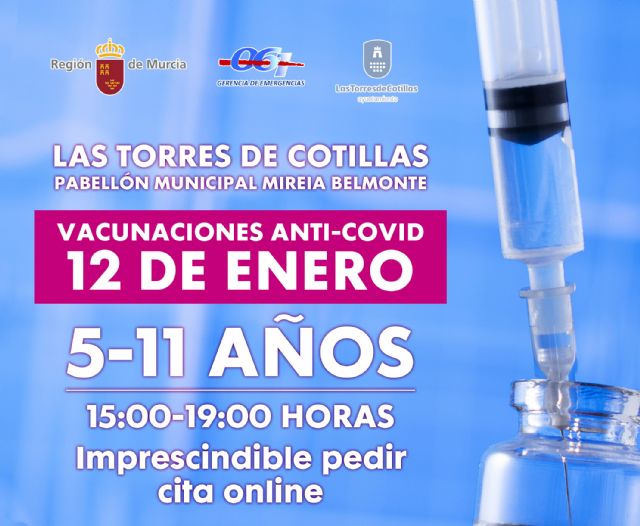 Los torreños de 5 a 11 años, citados el 12 de enero para la vacuna contra la COVID-19 - 1, Foto 1