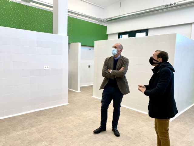 Nuevos vestuarios y mejoras en el pavimento del campo de fútbol de Sangonera La Verde - 2, Foto 2