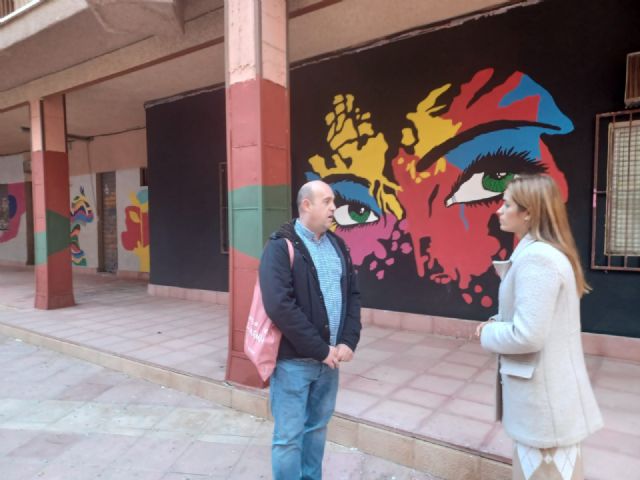 La Oficina del Grafiti realiza más de medio centenar de intervenciones artísticas en barrios y pedanías durante 2022 - 1, Foto 1