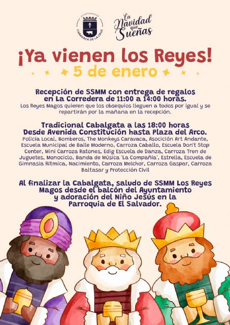 Los Reyes Magos llegan mañana a Caravaca y entregarán cientos de regalos durante la recepción prevista La Corredera - 1, Foto 1