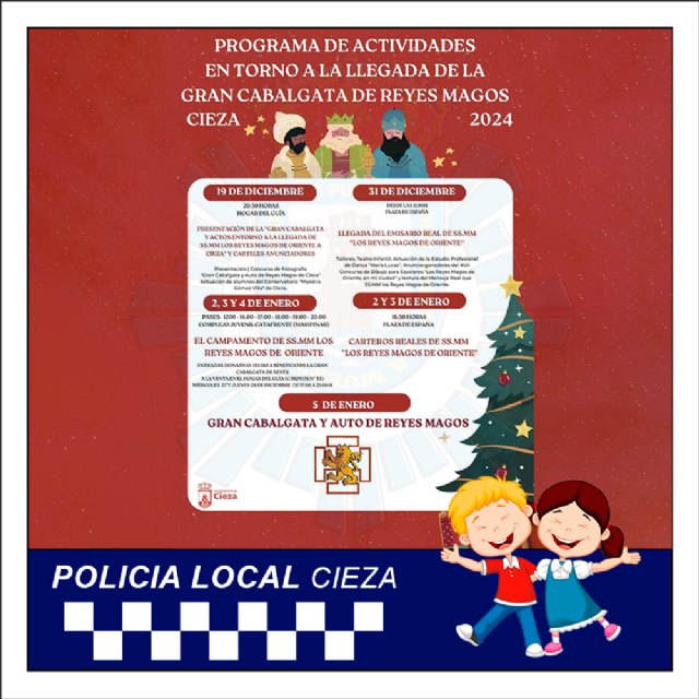 Informan de los horarios e itinerarios para la cabalgata de Reyes Magos 2024 - 1, Foto 1