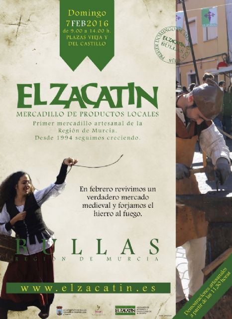El domingo El Zacatin se trasformará en un mercadillo medieval - 1, Foto 1