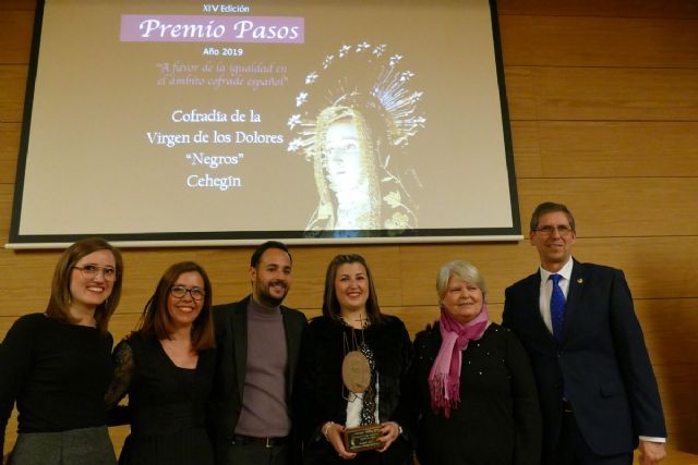 La alcaldesa de Cartagena entrega el Premio Pasos 2019 a Los Negros de Cehegín - 1, Foto 1