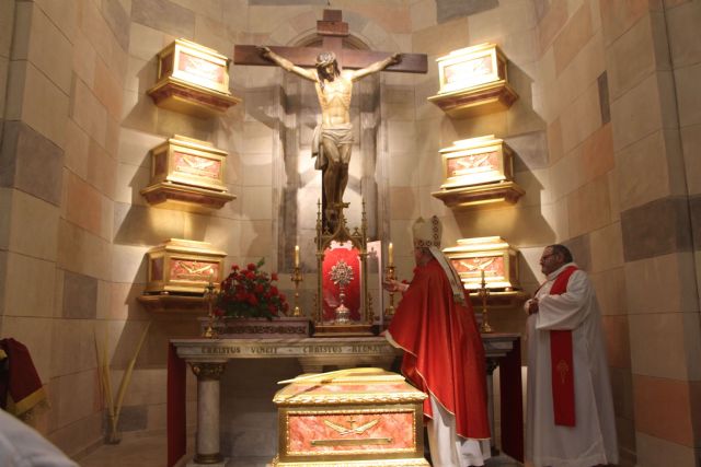 Cartagena celebra la inhumación de las reliquias de los siete beatos mártires de la familia vicenciana - 3, Foto 3