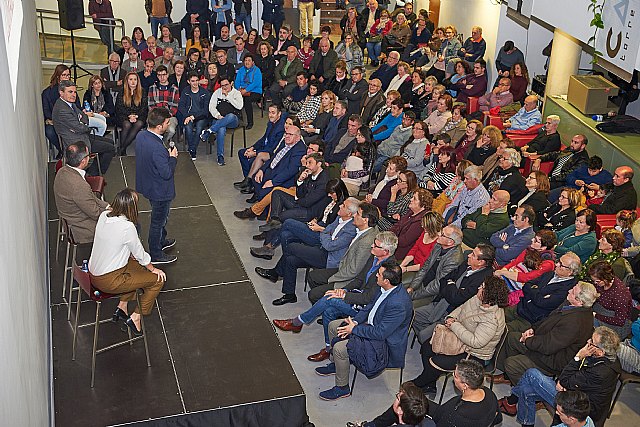 Diego Conesa y Pedro Saura arropan a Carlos López en su presentación como candidato a la Alcaldía - 2, Foto 2
