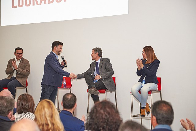 Diego Conesa y Pedro Saura arropan a Carlos López en su presentación como candidato a la Alcaldía - 3, Foto 3
