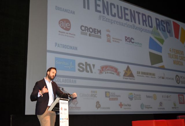 Más de 250 asistentes acuden al II Encuentro de RSC organizado por AJE Región de Murcia - 2, Foto 2