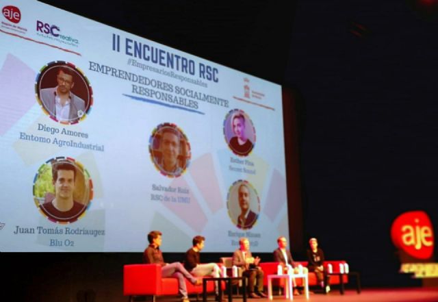 Más de 250 asistentes acuden al II Encuentro de RSC organizado por AJE Región de Murcia - 3, Foto 3
