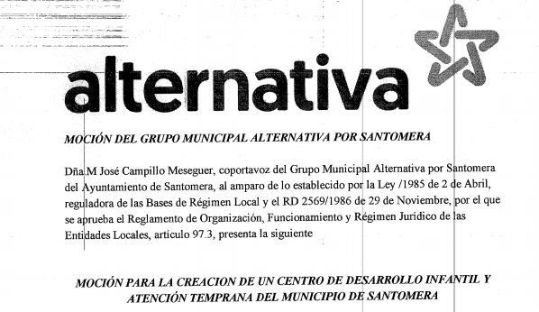 El pleno de Santomera aprueba la creación de un Centro de Atención Temprana en el municipio - 1, Foto 1