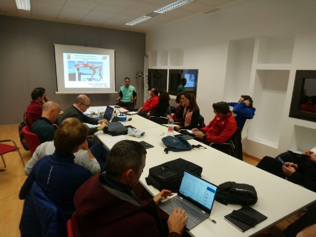 Alcantarilla acogió una nueva sesión en la 2ª fase del curso de Entrenador Nacional de Atletismo Nivel III - 1, Foto 1