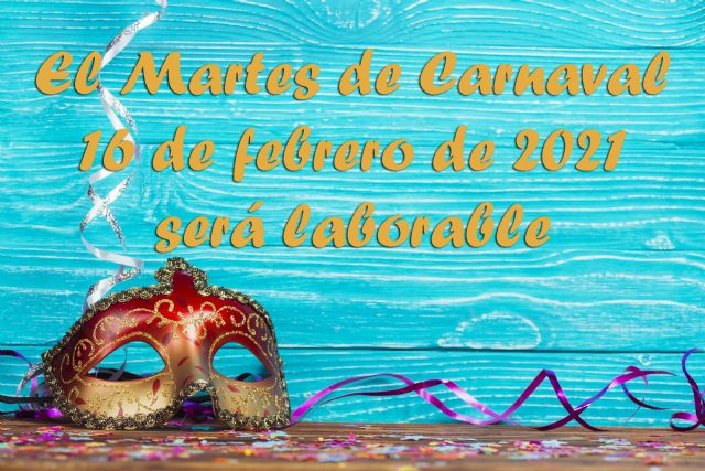 El Martes de Carnaval será laborable, siendo festivo el 3 de mayo - 1, Foto 1