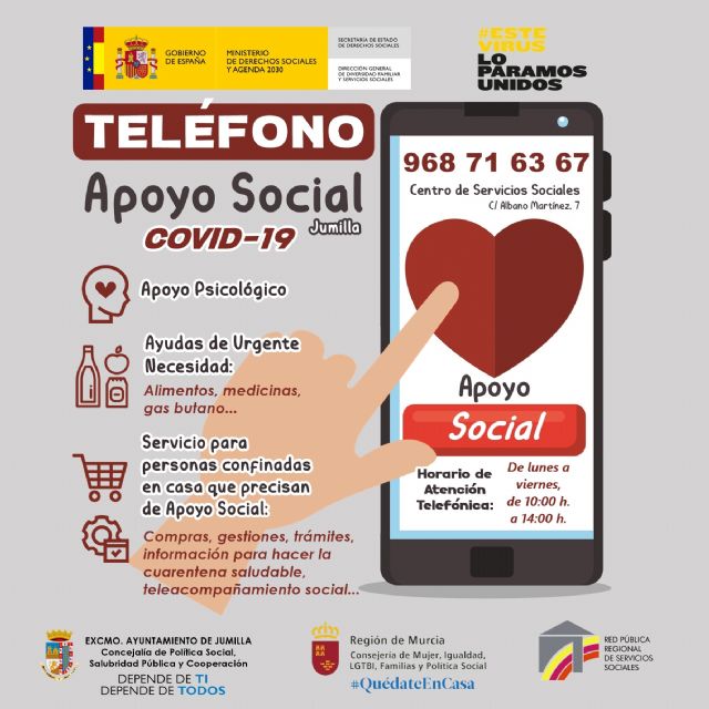 La Concejalía de Política Social tiene en marcha el Servicio de Dinamización Comunitaria Anticovid - 1, Foto 1