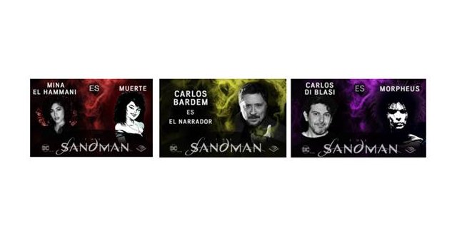 Carlos Bardem y Mina el Hammani encabezan el reparto de la producción en español The Sandman en Audible - 1, Foto 1