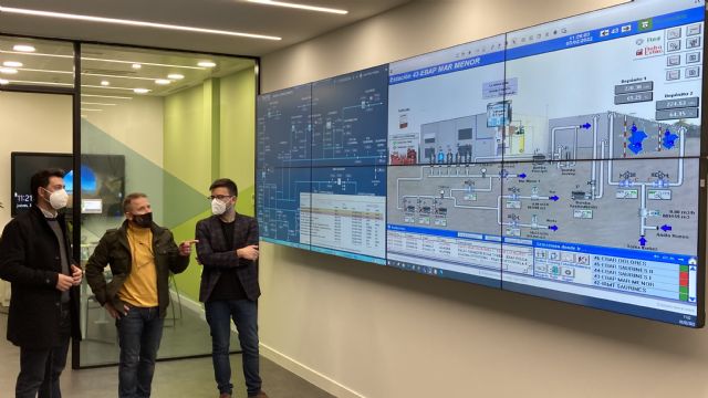 El alcalde de Torre Pacheco visita Dinapsis, el centro de innovación y tecnología del agua de Hidrogea - 1, Foto 1