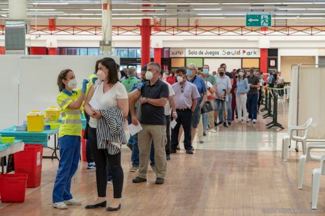 La campaña contra la Covid continúa en Cartagena en el centro de vacunación de La Rambla del 7 al 11 de febrero - 1, Foto 1